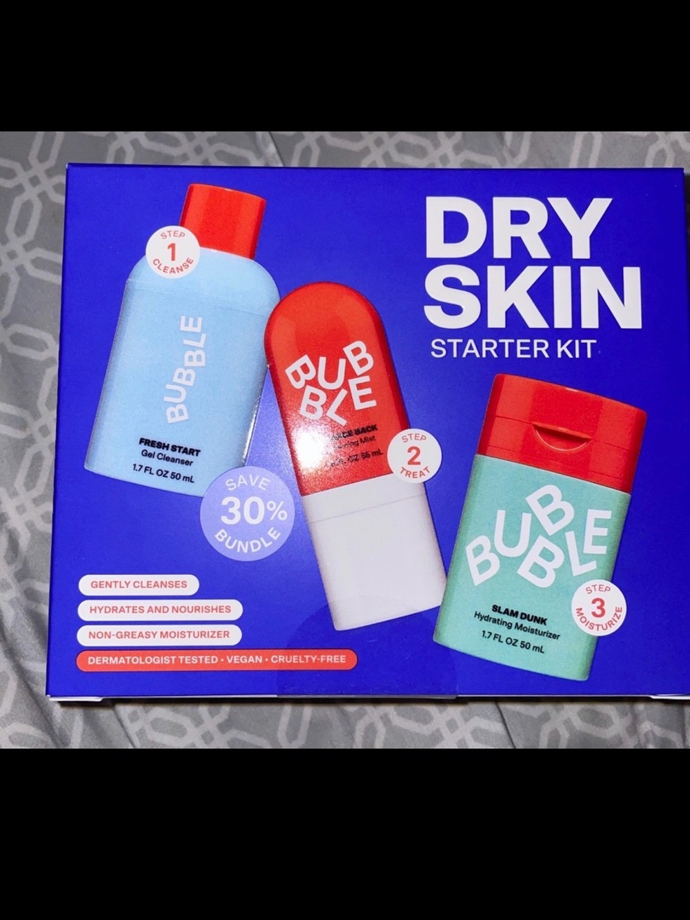 Bubble Dry Skin Starter Kit – Hydrating Cleanser Kit